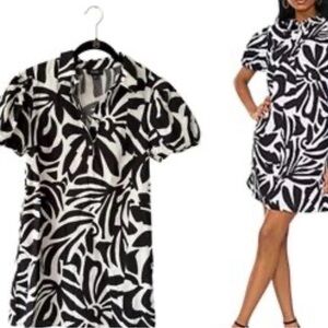 MSK Designs Black and White Dress